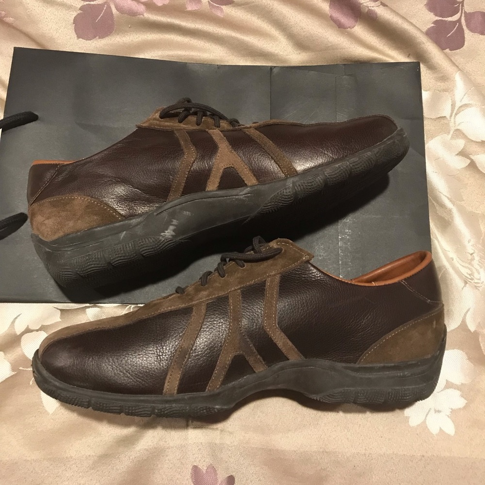 Allen Edmonds suede & leather men’s lace up shoes